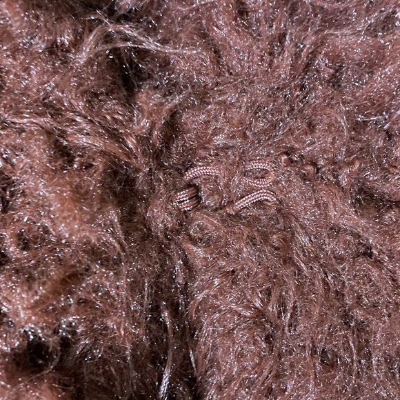 Vero Modo Faux Fur Fuzzy Teddy Coat - Picture 2 of 4